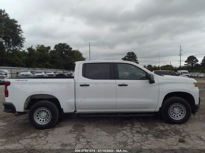 2021 CHEVROLET SILVERADO 1500 WORK TRUCK - 3GCUYAEF6MG100263