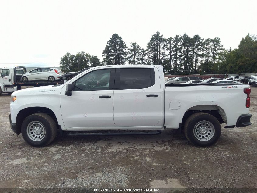 2021 CHEVROLET SILVERADO 1500 WORK TRUCK - 3GCUYAEF6MG100263