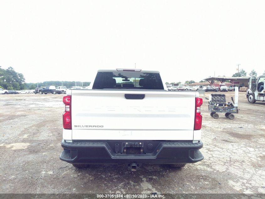 2021 CHEVROLET SILVERADO 1500 WORK TRUCK - 3GCUYAEF6MG100263