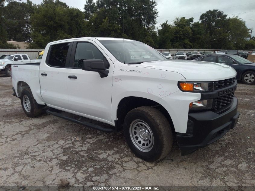2021 CHEVROLET SILVERADO 1500 WORK TRUCK - 3GCUYAEF6MG100263