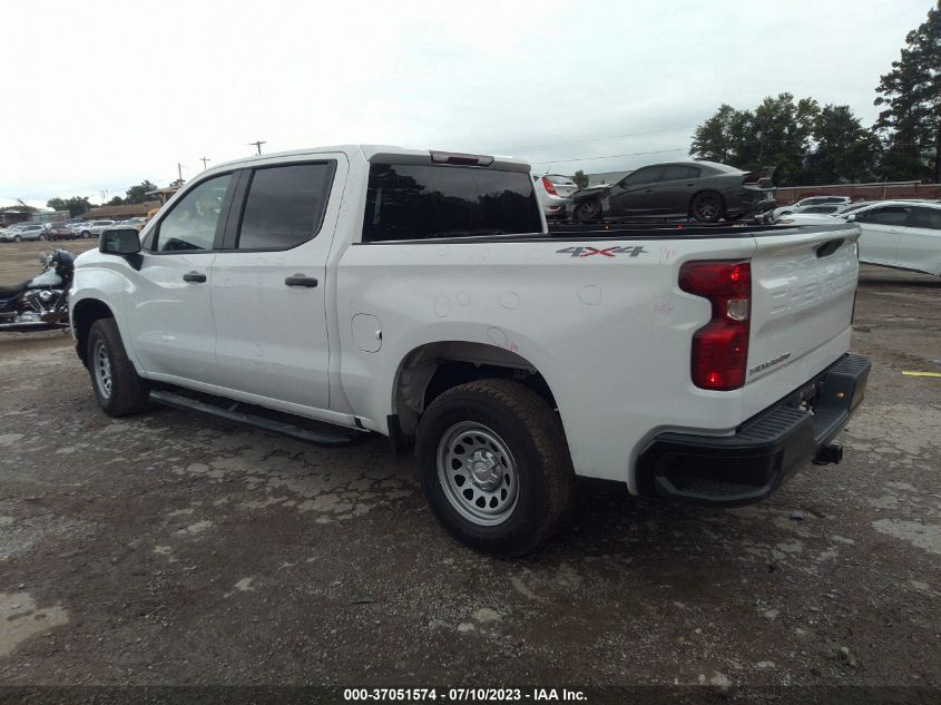 2021 CHEVROLET SILVERADO 1500 WORK TRUCK - 3GCUYAEF6MG100263