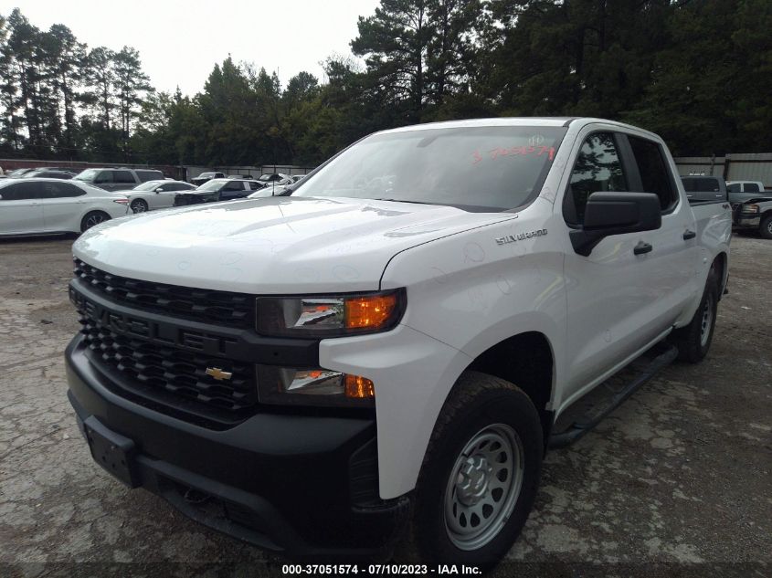 2021 CHEVROLET SILVERADO 1500 WORK TRUCK - 3GCUYAEF6MG100263