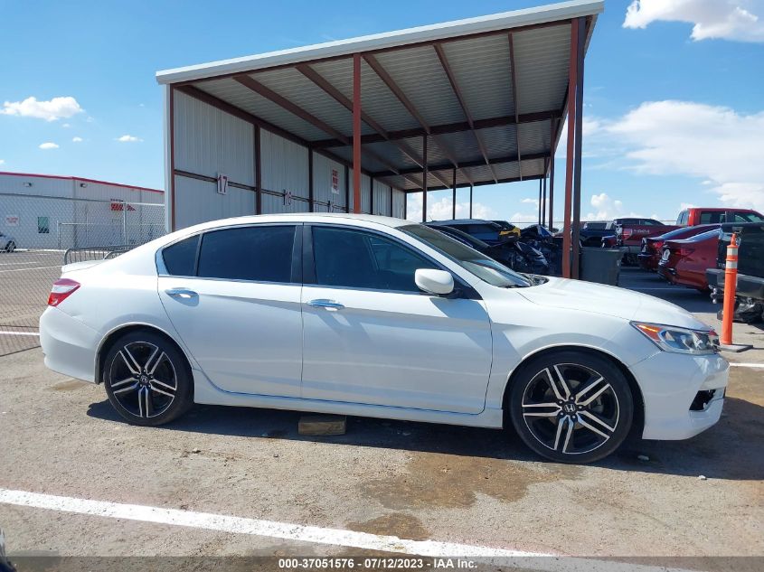 2016 HONDA ACCORD SEDAN SPORT - 1HGCR2F57GA104802