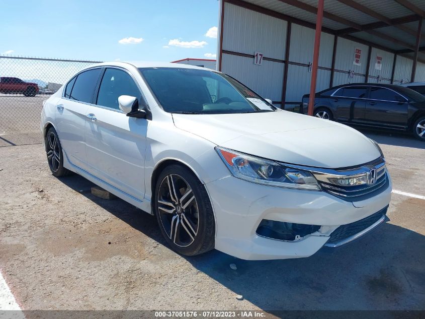 2016 HONDA ACCORD SEDAN SPORT - 1HGCR2F57GA104802