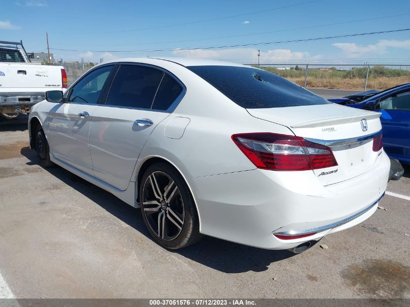2016 HONDA ACCORD SEDAN SPORT - 1HGCR2F57GA104802