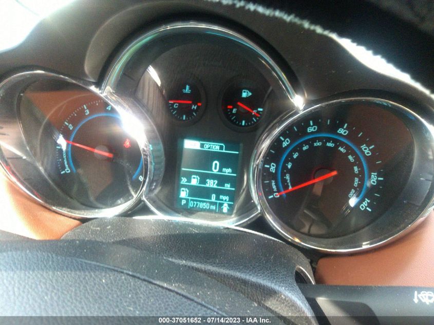 2014 CHEVROLET CRUZE LTZ - 1G1PG5SB7E7368236