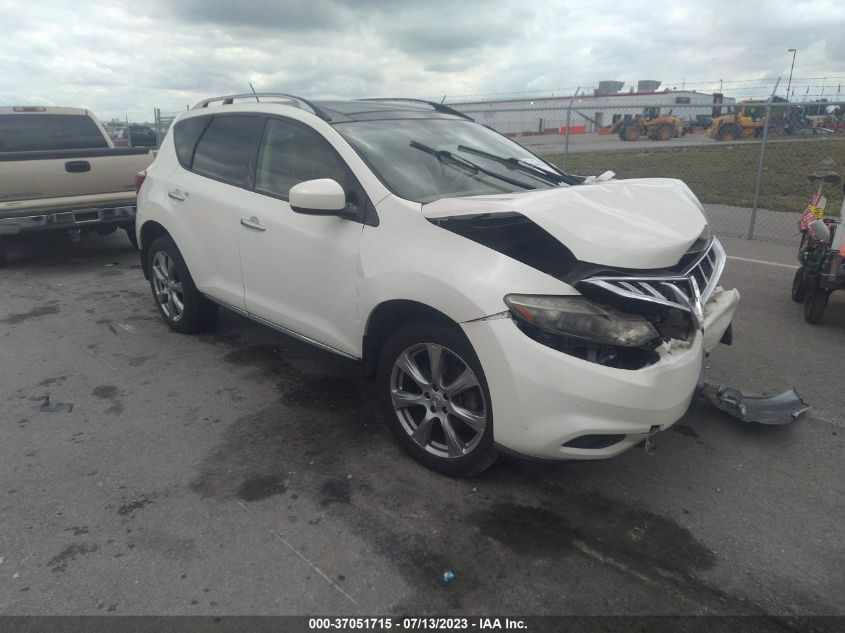 2013 NISSAN MURANO LE - JN8AZ1MW8DW323816