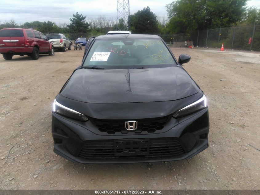 2022 HONDA CIVIC HATCHBACK SPORT - 19XFL2H89NE020110