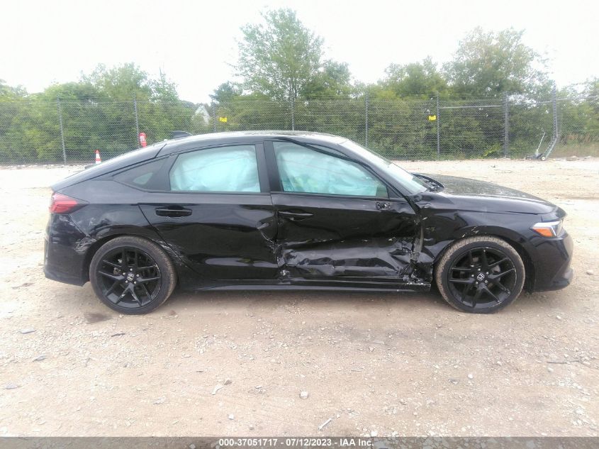 2022 HONDA CIVIC HATCHBACK SPORT - 19XFL2H89NE020110