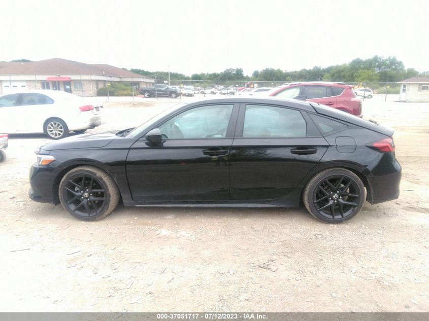 2022 HONDA CIVIC HATCHBACK SPORT - 19XFL2H89NE020110