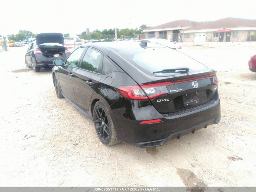 2022 HONDA CIVIC HATCHBACK SPORT - 19XFL2H89NE020110