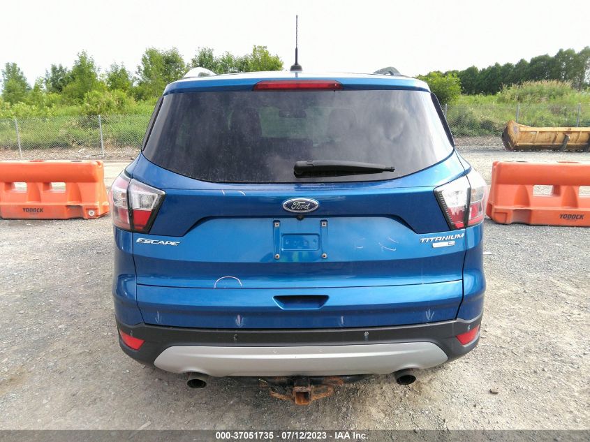 2017 FORD ESCAPE TITANIUM - 1FMCU9J91HUB06525