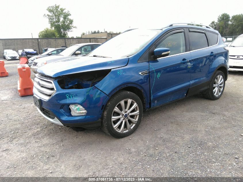 2017 FORD ESCAPE TITANIUM - 1FMCU9J91HUB06525