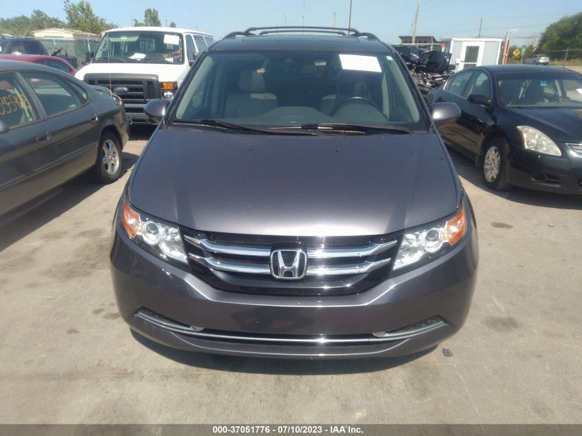 2014 HONDA ODYSSEY EX-L - 5FNRL5H65EB038529