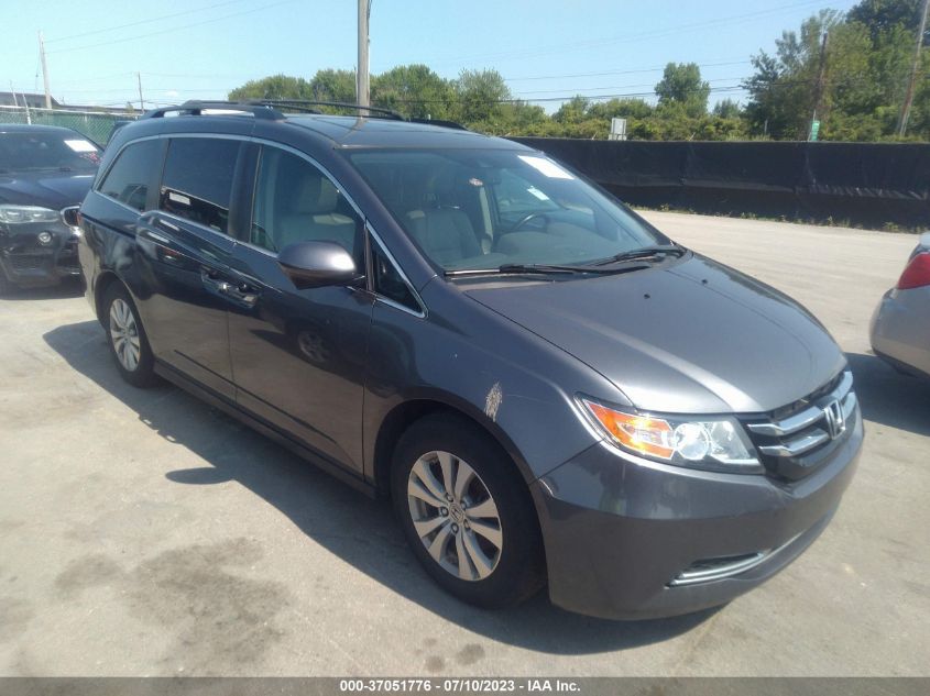 2014 HONDA ODYSSEY EX-L - 5FNRL5H65EB038529