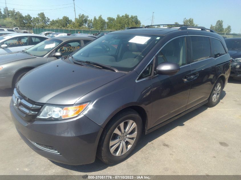 2014 HONDA ODYSSEY EX-L - 5FNRL5H65EB038529