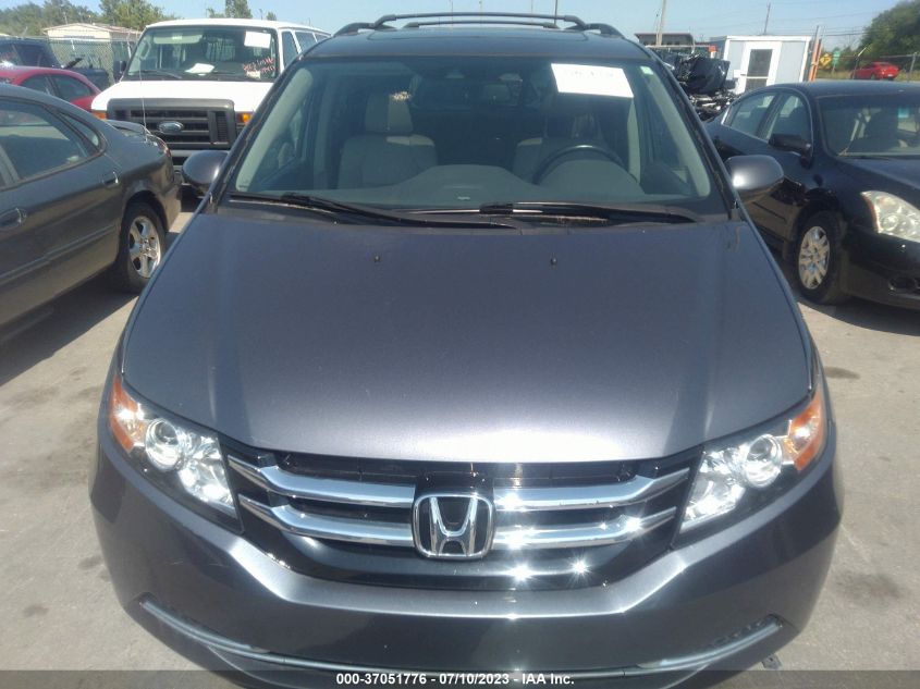 2014 HONDA ODYSSEY EX-L - 5FNRL5H65EB038529