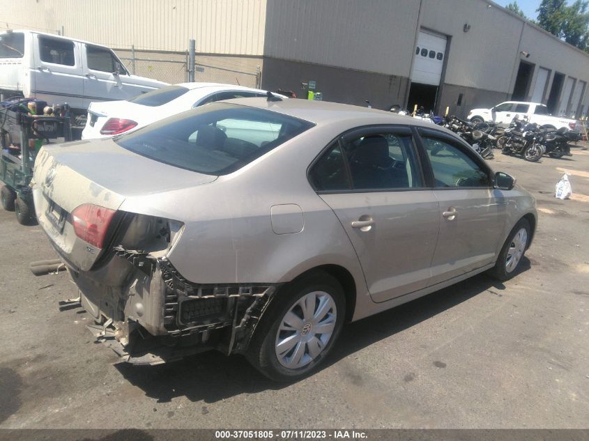 2014 VOLKSWAGEN JETTA SEDAN SE - 3VWD17AJ5EM279350