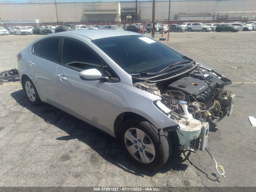 2017 KIA FORTE LX - 3KPFK4A79HE095989