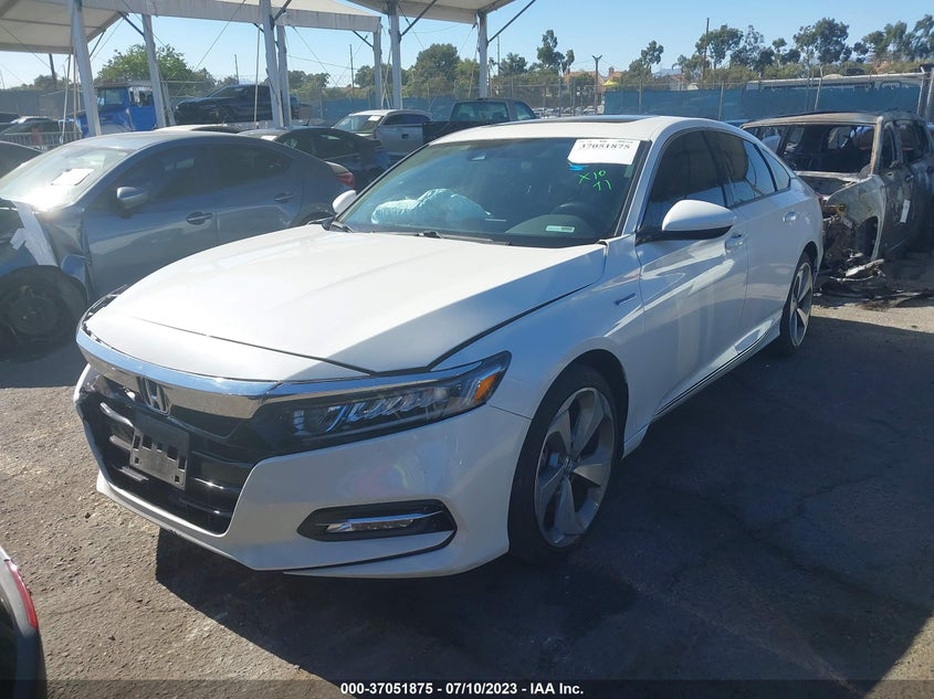 VIN 1HGCV3F45LA006595 2020 HONDA ACCORD HYBRID EX