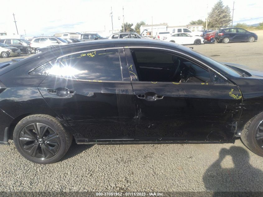 2019 HONDA CIVIC HATCHBACK EX - SHHFK7H61KU410413