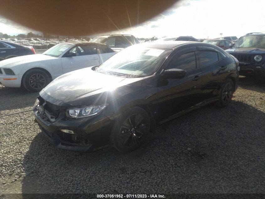 2019 HONDA CIVIC HATCHBACK EX - SHHFK7H61KU410413