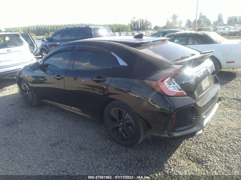 2019 HONDA CIVIC HATCHBACK EX - SHHFK7H61KU410413