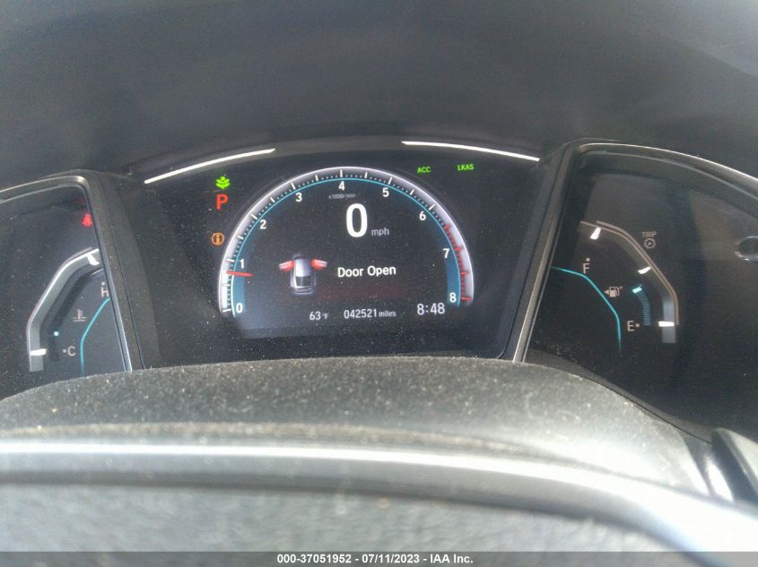 2019 HONDA CIVIC HATCHBACK EX - SHHFK7H61KU410413