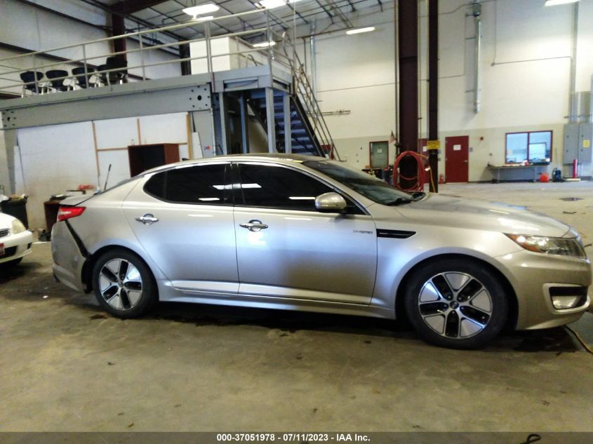 2013 KIA OPTIMA HYBRID EX - KNAGM4AD9D5059825