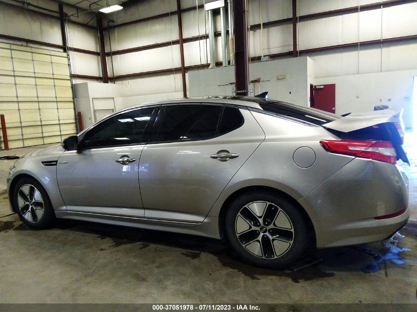 2013 KIA OPTIMA HYBRID EX - KNAGM4AD9D5059825