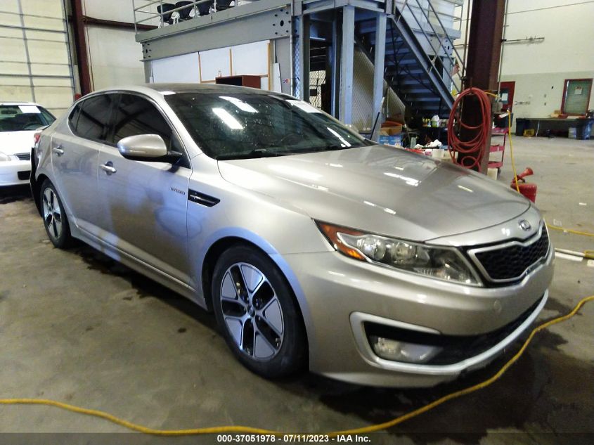 2013 KIA OPTIMA HYBRID EX - KNAGM4AD9D5059825