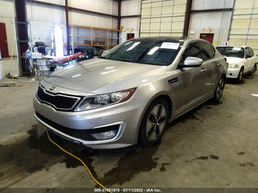 2013 KIA OPTIMA HYBRID EX - KNAGM4AD9D5059825