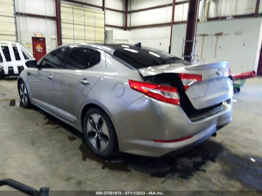 2013 KIA OPTIMA HYBRID EX - KNAGM4AD9D5059825