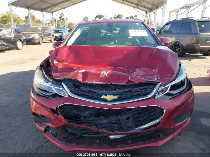 2018 CHEVROLET CRUZE LT - 3G1BE6SM8JS524447