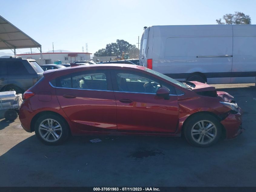 2018 CHEVROLET CRUZE LT - 3G1BE6SM8JS524447
