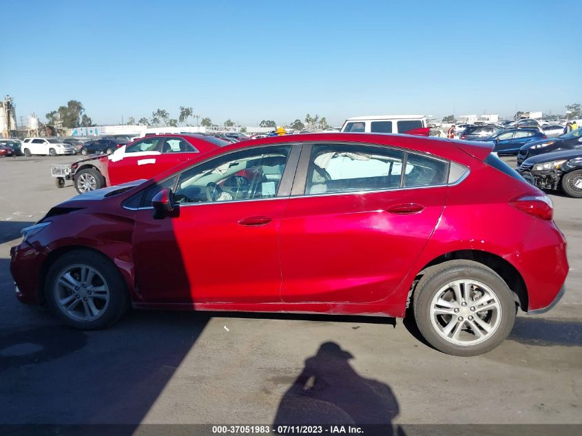 2018 CHEVROLET CRUZE LT - 3G1BE6SM8JS524447