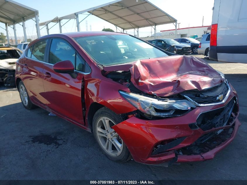 2018 CHEVROLET CRUZE LT - 3G1BE6SM8JS524447