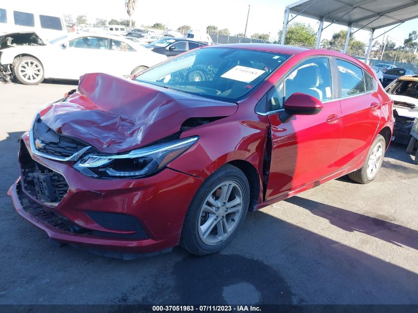 2018 CHEVROLET CRUZE LT - 3G1BE6SM8JS524447