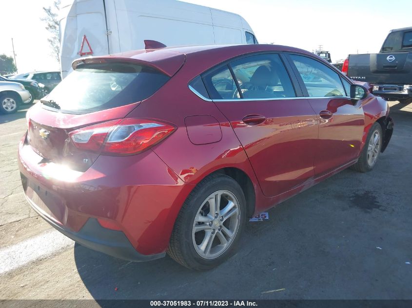 2018 CHEVROLET CRUZE LT - 3G1BE6SM8JS524447