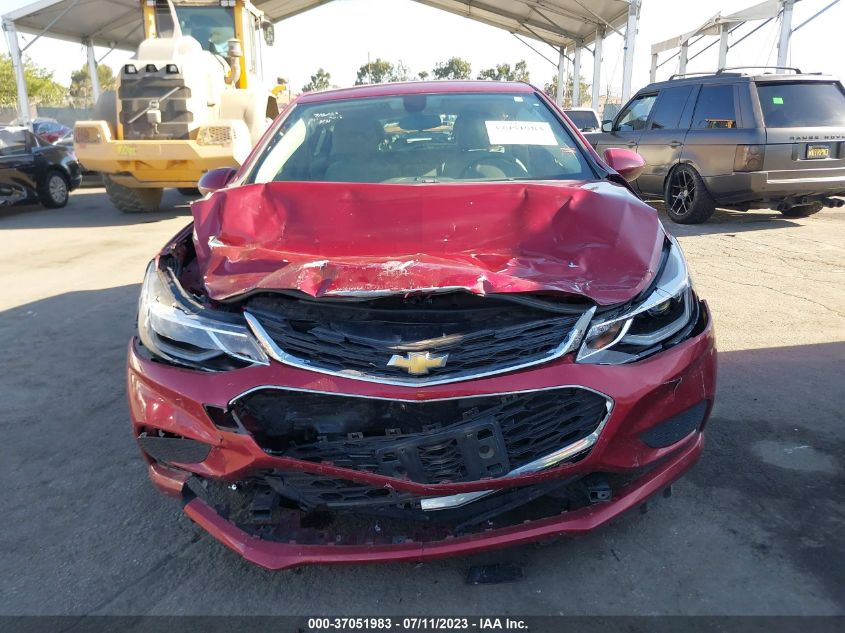 2018 CHEVROLET CRUZE LT - 3G1BE6SM8JS524447
