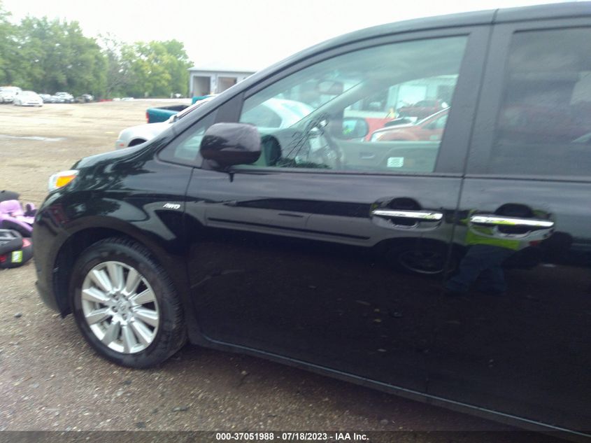 2017 TOYOTA SIENNA XLE - 5TDDZ3DC2HS170950