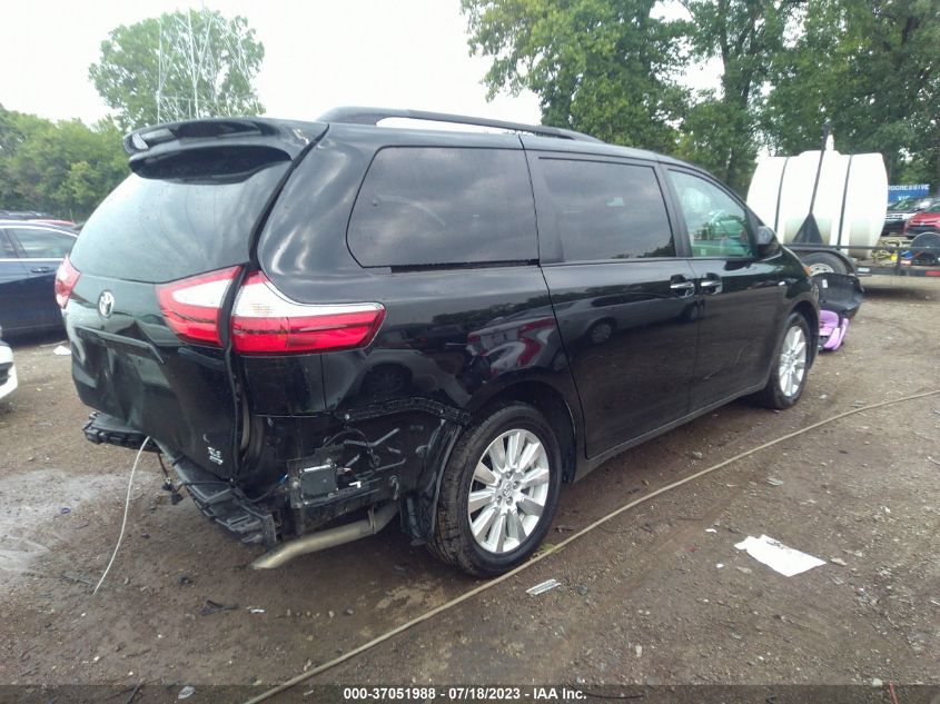 2017 TOYOTA SIENNA XLE - 5TDDZ3DC2HS170950