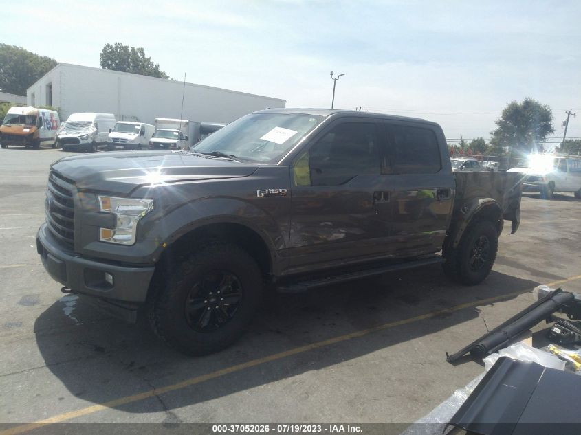 2017 FORD F-150 XL/XLT/LARIAT - 1FTEW1EP8HFA50492