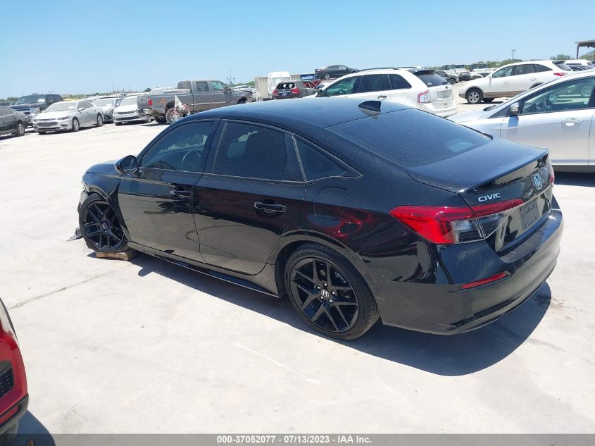 2022 HONDA CIVIC SEDAN SPORT - 2HGFE2F5XNH602029