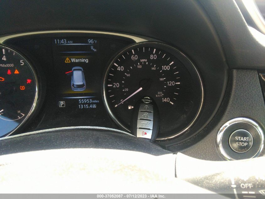 2016 NISSAN ROGUE S/SL/SV - JN8AT2MVXGW153025