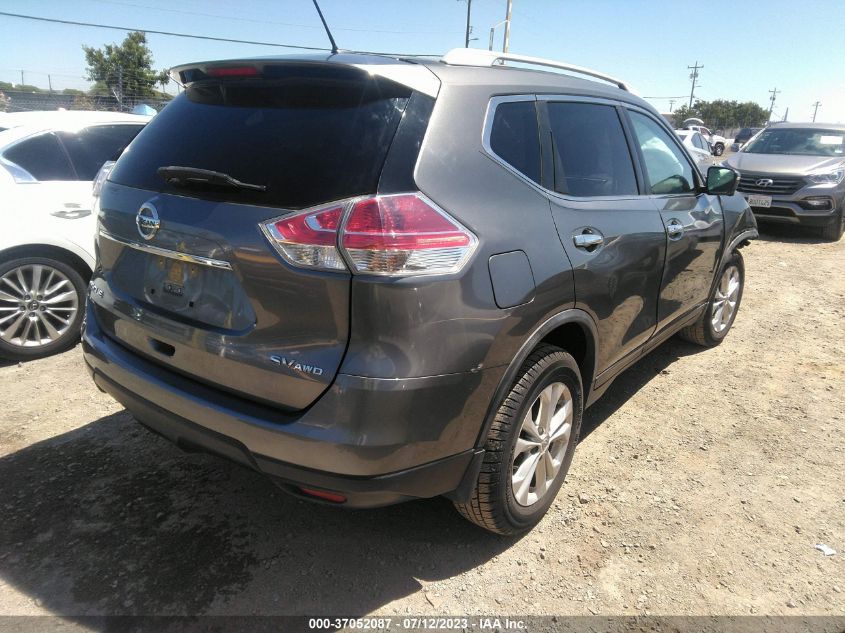 2016 NISSAN ROGUE S/SL/SV - JN8AT2MVXGW153025