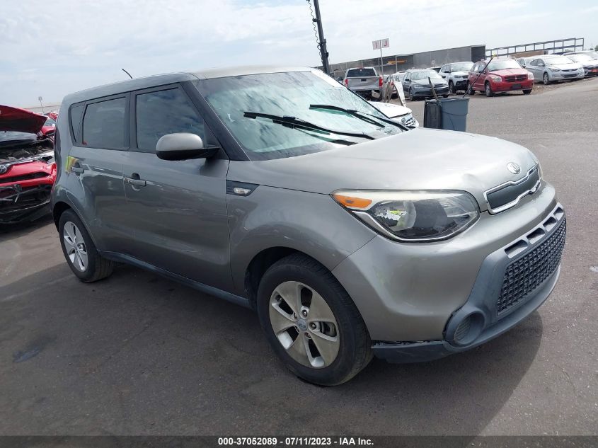 2014 KIA SOUL BASE - KNDJN2A21E7016109