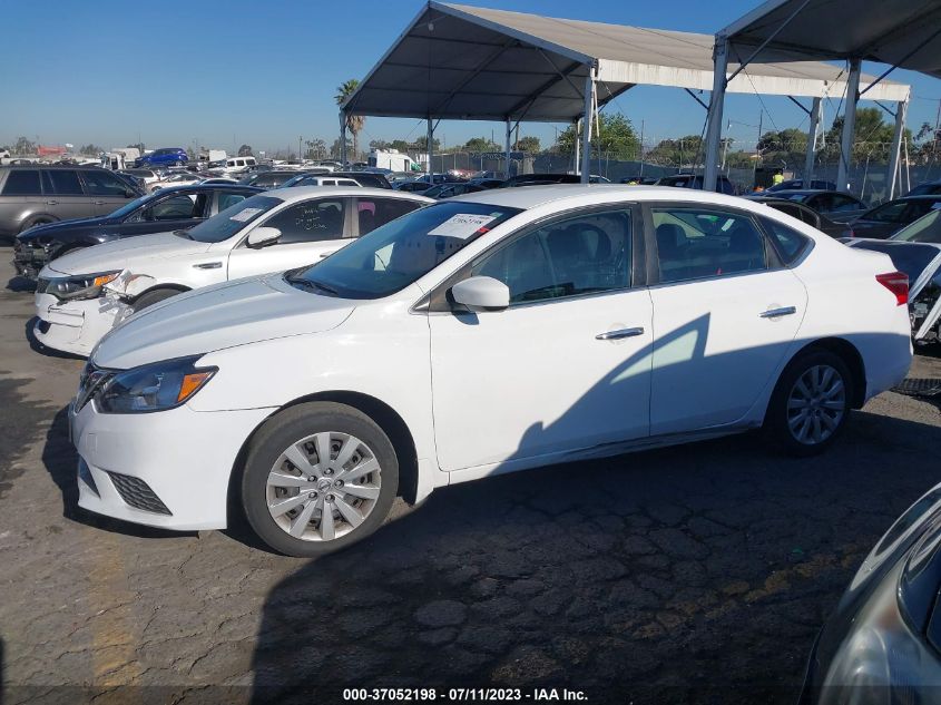 2019 NISSAN SENTRA S/SV/SR/SL - 3N1AB7AP4KY398666