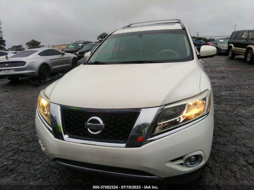 2013 NISSAN PATHFINDER PLATINUM - 5N1AR2MN3DC625701