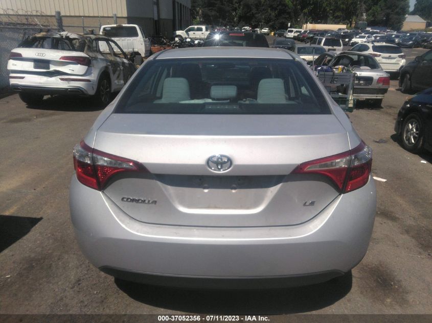 2016 TOYOTA COROLLA L/LE/S/S PLUS/LE PLUS - 2T1BURHE4GC622795